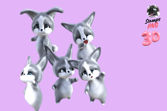 3D Bunny: Creative Design Assets for Unique Projects